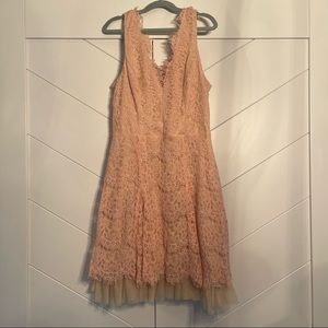 Pink Lace Dress